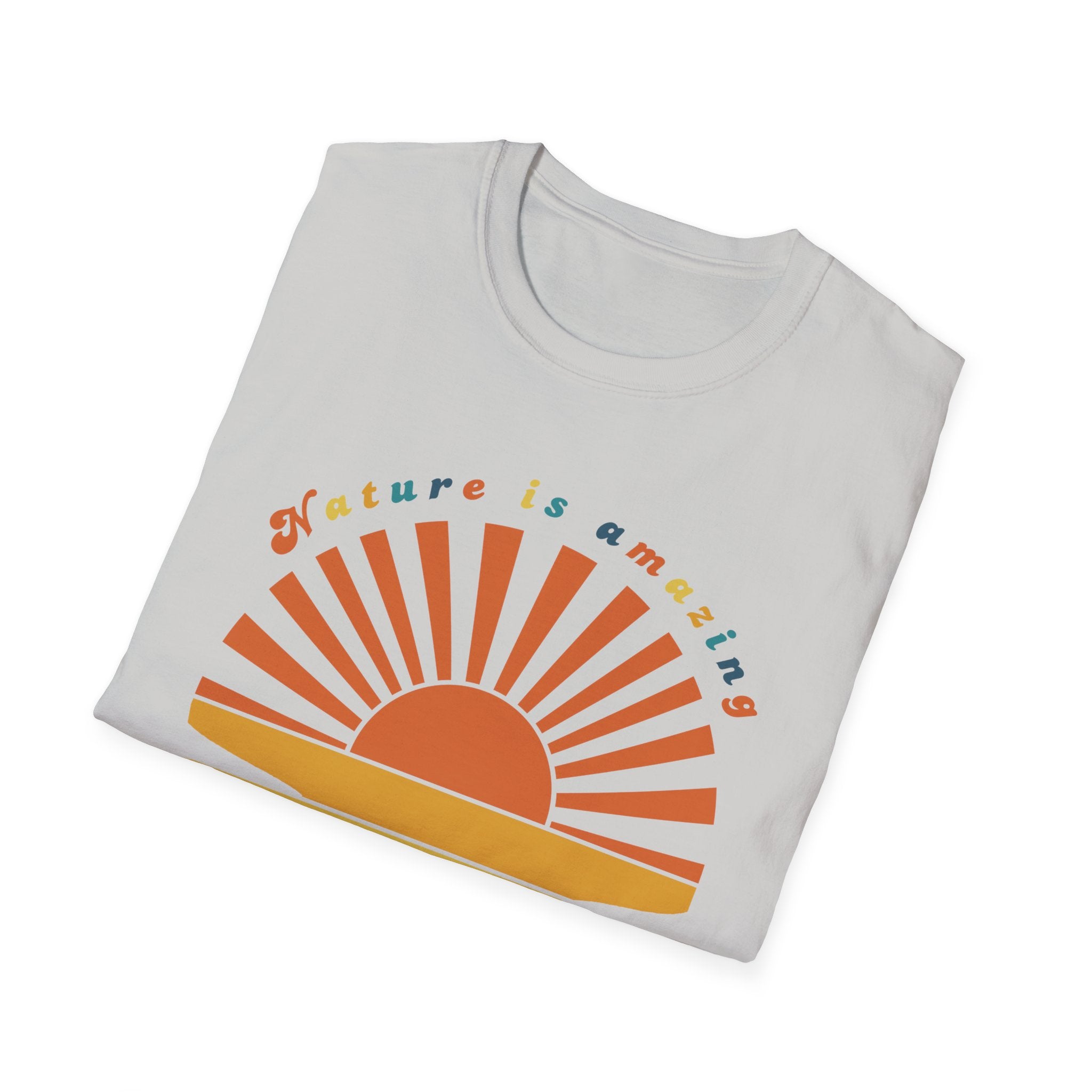 Retro Sunset Rays Wavy Shirt, Sun Shirt, Retro Sunshine Shirt, Sun Rays Tee, Beachy Vibes Tee, Retro Summer Time , Sunset Tshirt