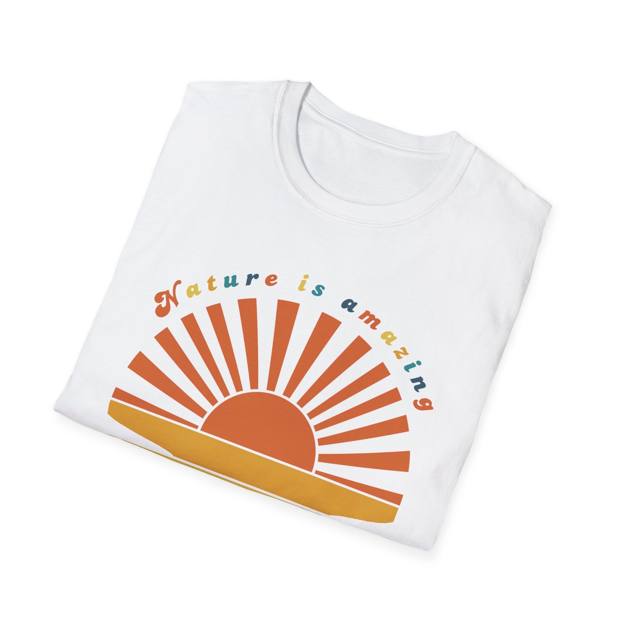 Retro Sunset Rays Wavy Shirt, Sun Shirt, Retro Sunshine Shirt, Sun Rays Tee, Beachy Vibes Tee, Retro Summer Time , Sunset Tshirt