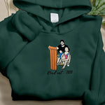 Custom Photo Embroidered Dad Sweatshirt Hoodie | Personalized Father's Day Gift