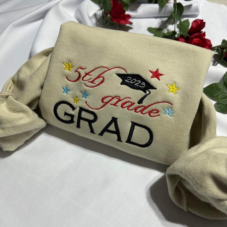 Custom Embroidered Graduation Sweatshirts: Mark Your Milestone with a Personalized Touch